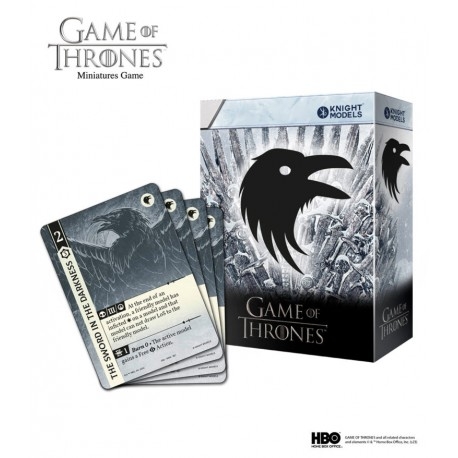 Night’s Watch Objective Card Pack Game of Thrones Miniatures Game by Knight Models