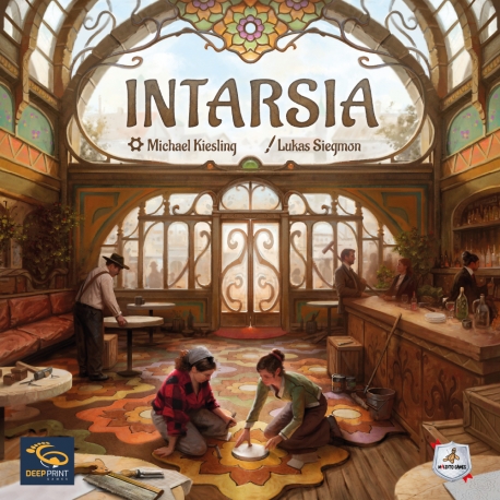 Intarsia board game from Maldito Games