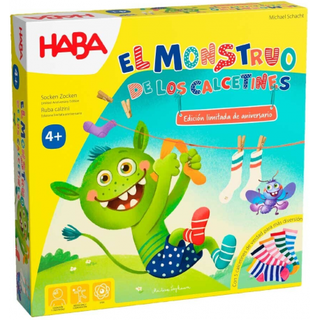 Board game The Sock Monster – Limited Anniversary Edition from Haba Games