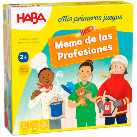Juego de mesa Memo de las Profesiones de Haba
