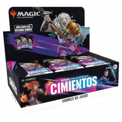 Magic the Gathering Cimientos Caja de Sobres de Juego (36) Castellano de Wizards of the Coast