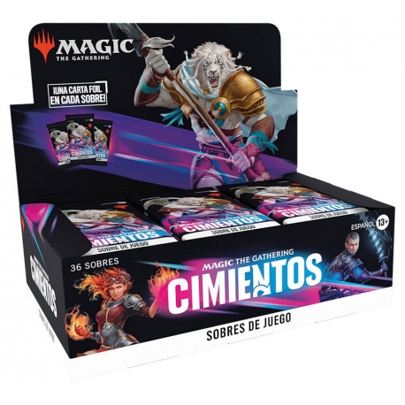 Magic the Gathering Cimientos Caja de Sobres de Juego (36) Castellano de Wizards of the Coast