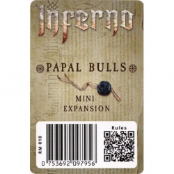 Inferno board game: Papal Bulls Mini Expansion from Maldito Games