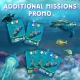Juego de mesa Proyecto Arrecife Promo cartas de misión de la marca Maldito Games