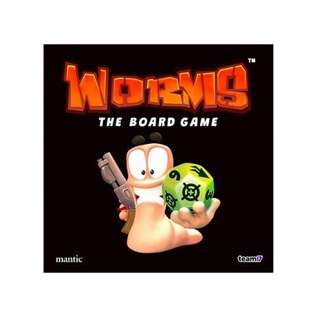 Juego de mesa Worms Board Game Core Game (Inglés) de Mantic Games
