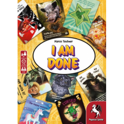 I Am Done card game (English) by Pegasus Spiele