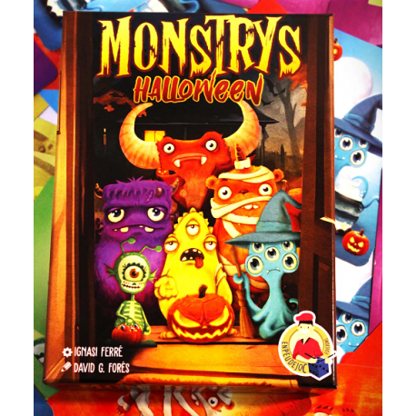 Monstrys Halloween card game from Enpeudejoc Edicions 