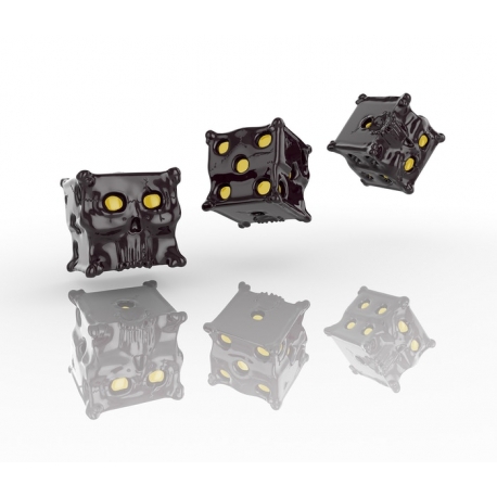 Dados Tiny Epic Pirate Skull Dice de Gamelyn Games