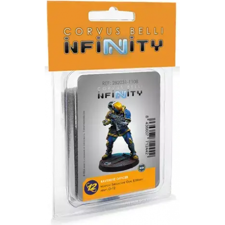 Raveneye Officer (Submachine Gun, E/Marat) - Infinity from Corvus Belli