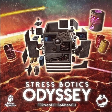 Stress Botics: Odyssey board game from 2Tomatoes Games 