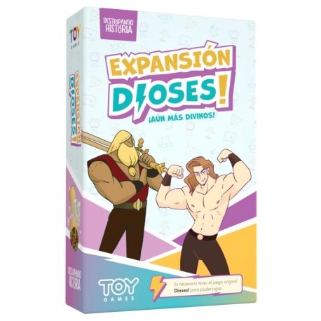 Juego de cartas Dioses: un Juego Divino - Aún Mas Divinos de Toy Games