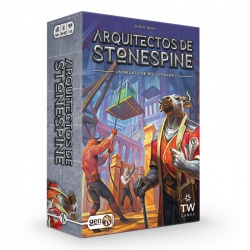 Juego de cartas Arquitectos de Stonespine + Santuarios y Fuentes de Gen X Games