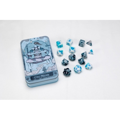 Character Class Classic RPG Dice Set Monk (16)
