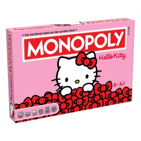 Monopoly Juego de Mesa Hello Kitty (Alemán)