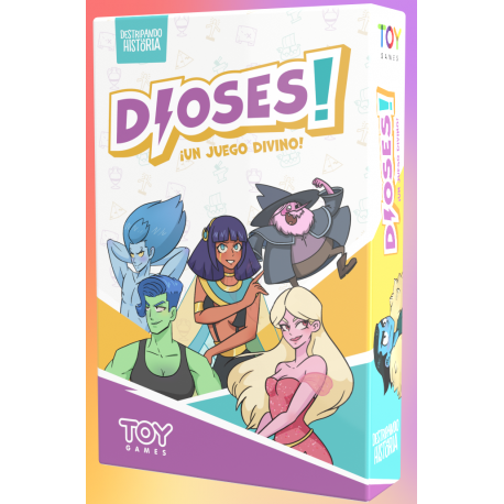 Juego de cartas Dioses: un Juego Divino de Toy Games