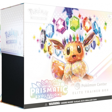 Pokémon TCG Scarlet & Violet 8.5 Prismatic Evolutions Elite Trainer Box (English) from Pokémon Company International