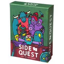 SIDE QUEST Card Game: There Are No Heroes Here by Tranjis Games