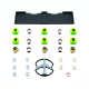 Upgrade Kit for Sky Team - 22 pieces by BG Expansions