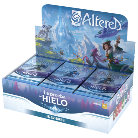 Juego de cartas TCG Altered: La prueba del hielo Sobres (36) de Equinox