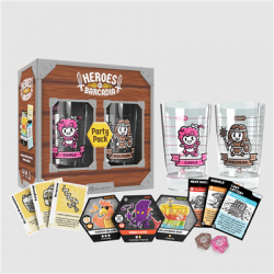 Heroes of Barcadia Party Pack Kickstarter Edition Board Game by Rollacrit