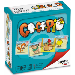 The CO-CO-PIO card game from Cayro
