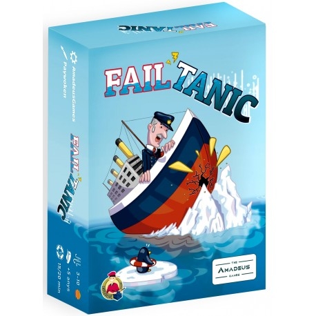 Failtanic card game from Enpeudejoc Edicions 