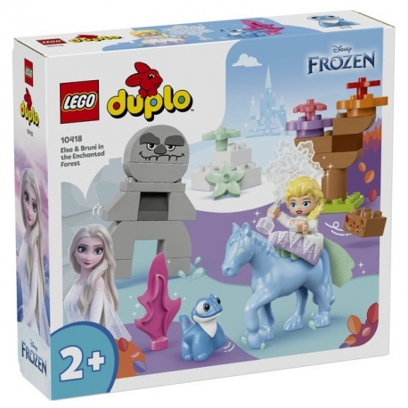 Pack LEGO Duplo 10418 - Elsa and Bruni in the forest
