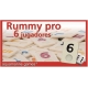 Rummy PRO 6 Players Board Game by Aquamarine Games