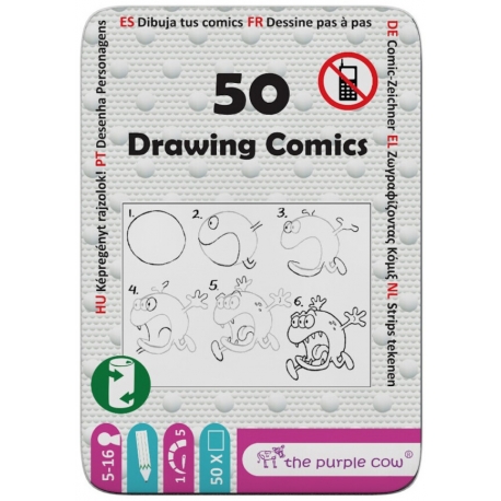 50 Step by Step Comics Board Game by Old Teddy