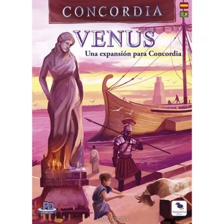 Table game Concordia Venus 2nd Edition (Spanish / Portuguese) from MasQueOca Editions