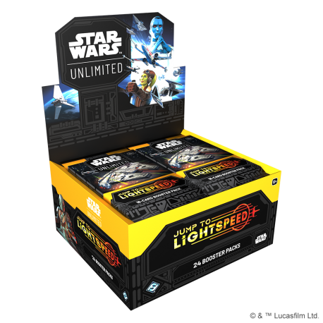 TCG Star Wars: Unlimited - Jump to Lightspeed Booster Display (24 Booster) (English) from Fantasy Flight Games