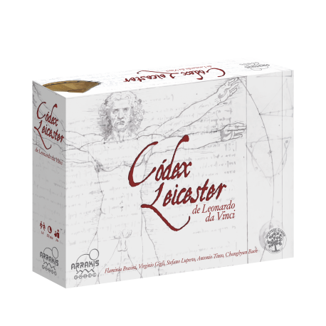 Codex Leicester board game by Leonardo da Vinci from Arrakis Games