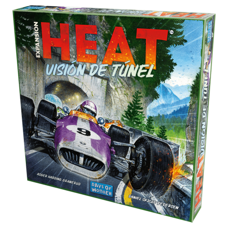 Days of Wonder Heat Racing Board Game Tunnel Vision Expansion