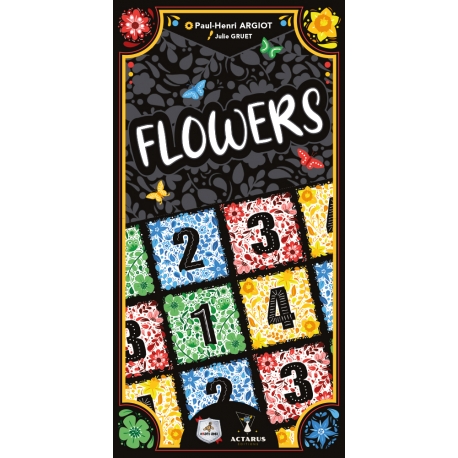 Flowers card game from Maldito Games