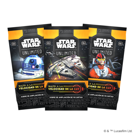 TCG Star Wars: Unlimited - Jump to Lightspeed Booster Display (24 Booster) (Spanish) from Fantasy Flight Games