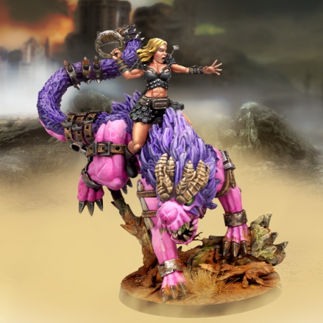 Punkapocalyptic Callisto (medium blade and chakram) from Bad Roll Games