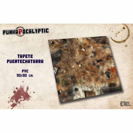 Punkapocalyptic Tapete Puentechatarra de Bad Roll Games