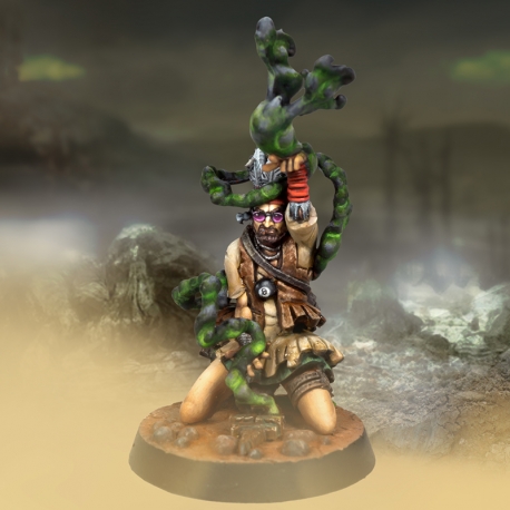Punkapocalyptic Shaman Unami from Bad Roll Games