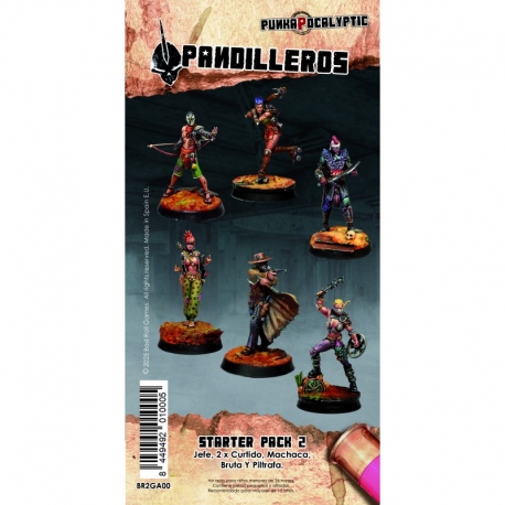 Miniature Gangers Starter Pack 2 Gangers from Bad Roll Games