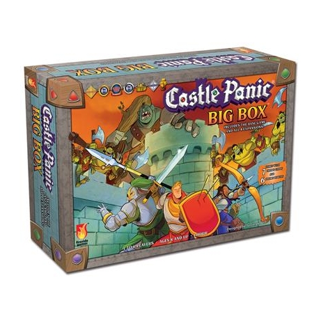 Juego de mesa Castle Panic Big Box 2nd Edition (Inglés) de Fireside Games