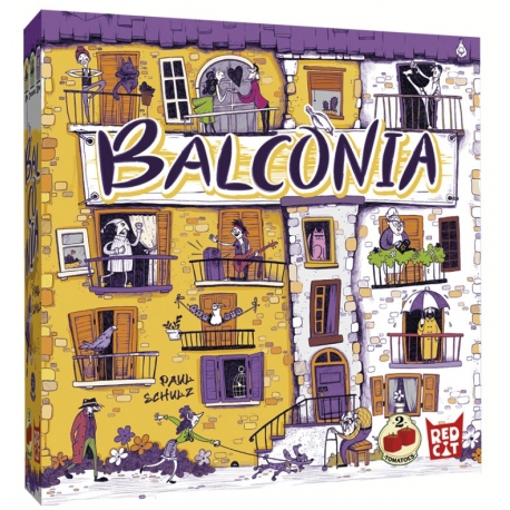 Balconia board game from 2Tomatoes Games