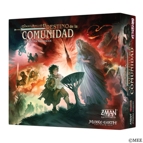 Board game The Lord of the Rings: Fate of the Fellowship (Spanish) from Z-Man Games