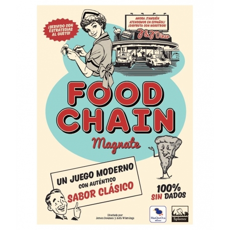 Food Chain Magnate Board Game (Second Printing) by Ediciones MasQueOca