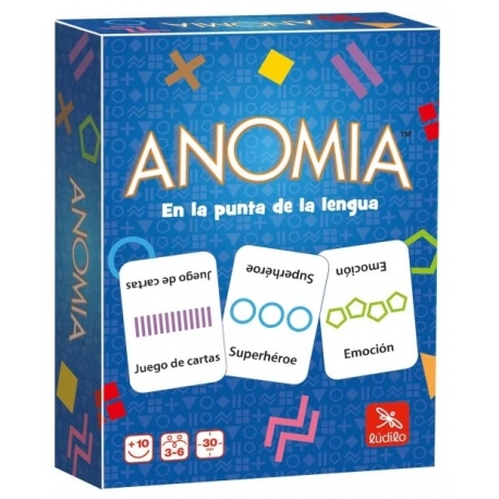 The Anomia card game from Ludilo