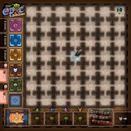 Tiny Epic Dungeons Game Mat - Retail Packed - EN from Gamelyn Games