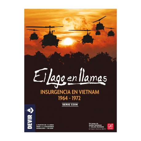 juego de mesa El Lago en Llamas (Castellano) de Devir