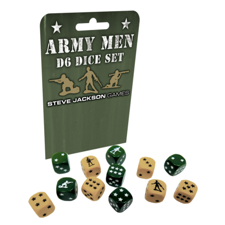 Army Men D6 Dice Set