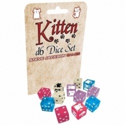 Kitten D6 Dice Set