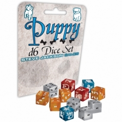 Puppy D6 Dice Set