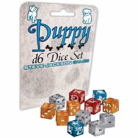 Puppy D6 Dice Set